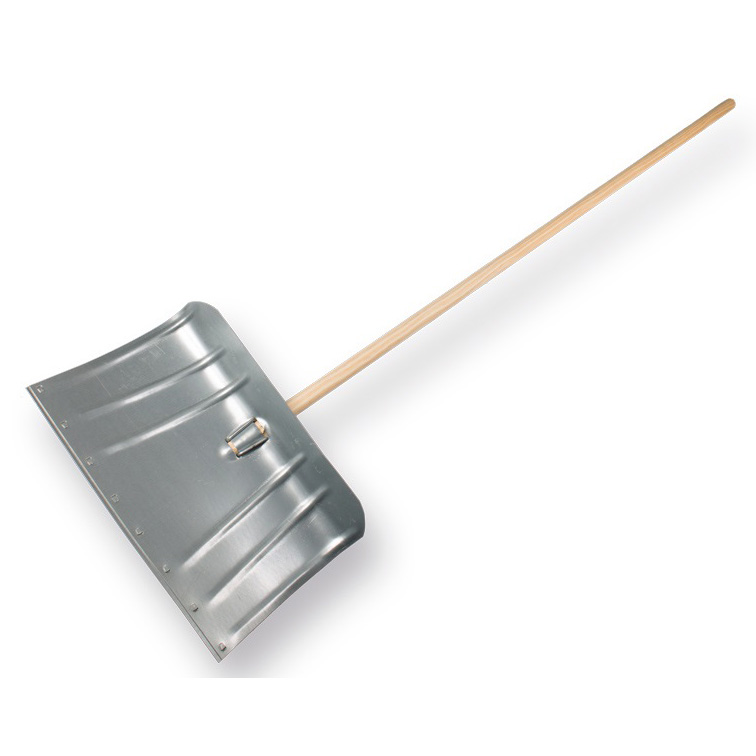 Sneeuwschuiver metaal met bol blad