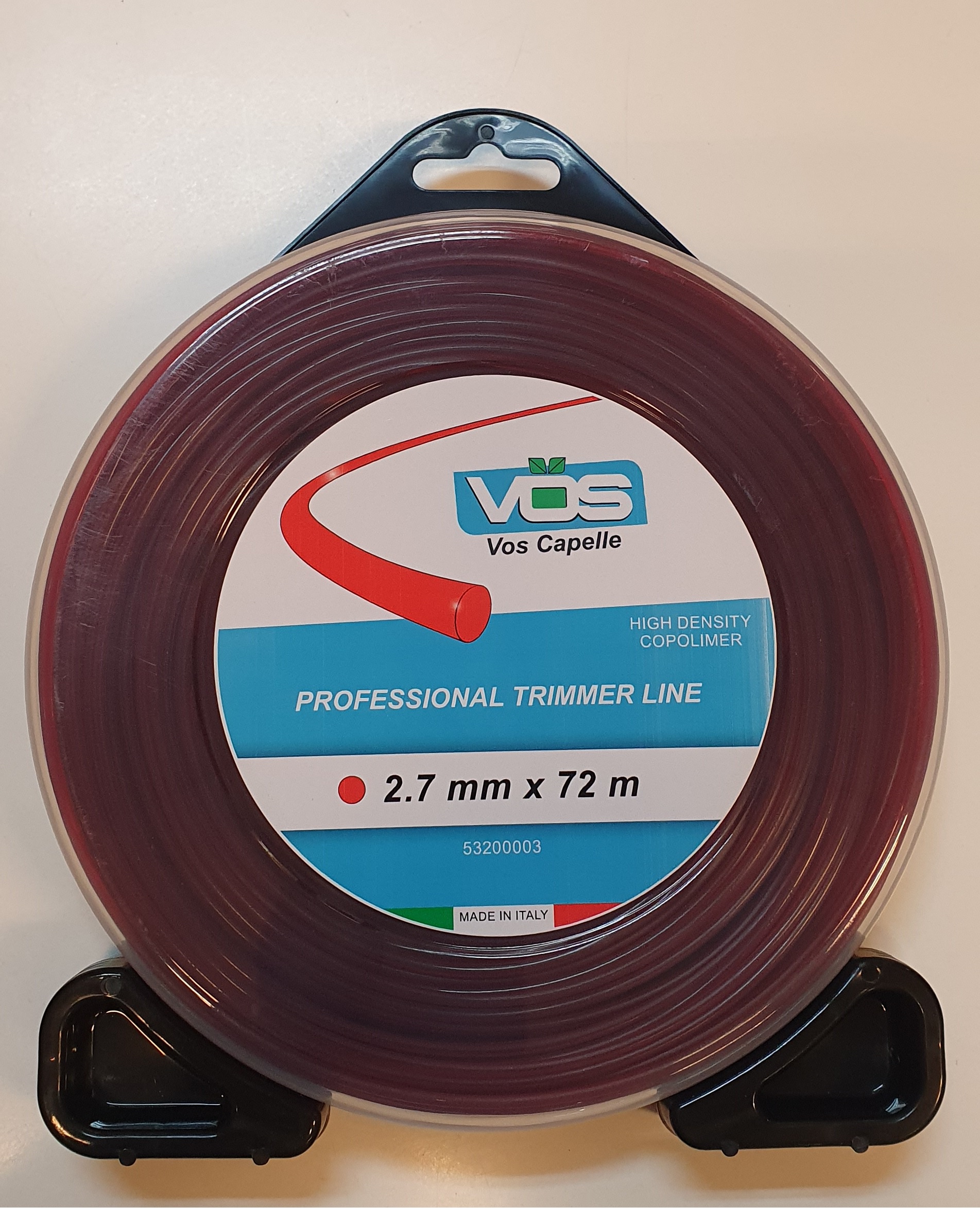VOSCA Maaidraad 2,7 mm rond rood

