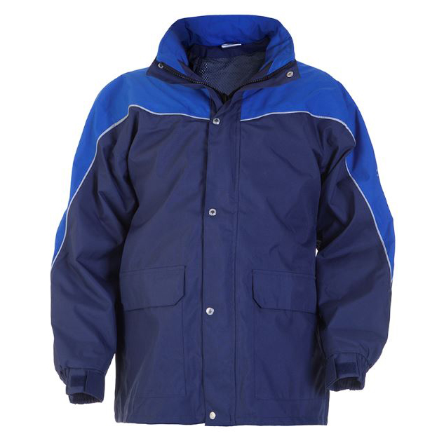 Hydrowear parka Uitwijk navy-royalblue