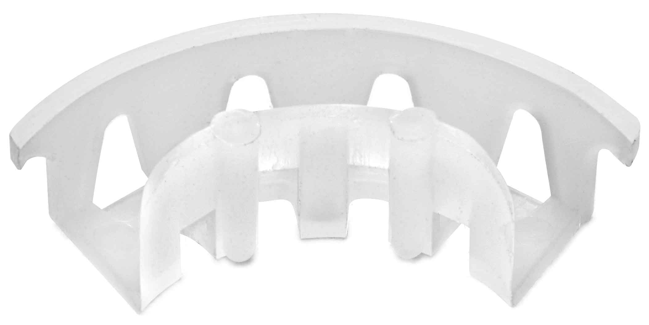 Bato trosbeugels hmo wit 6 mm