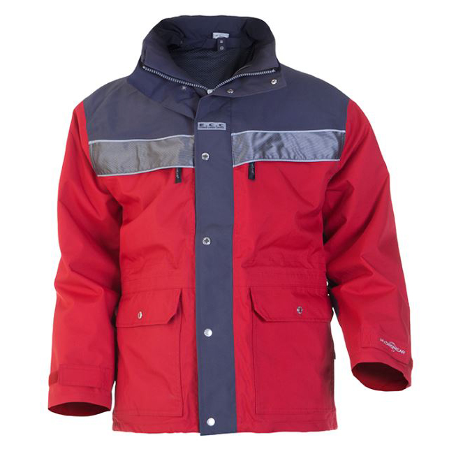 Hydrowear parka Kiel red-grey