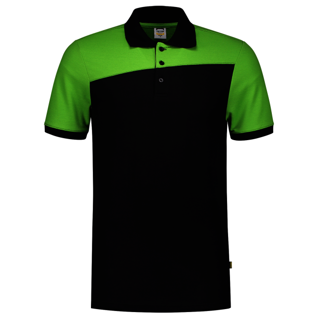 Tricorp poloshirt 202006 black-lime