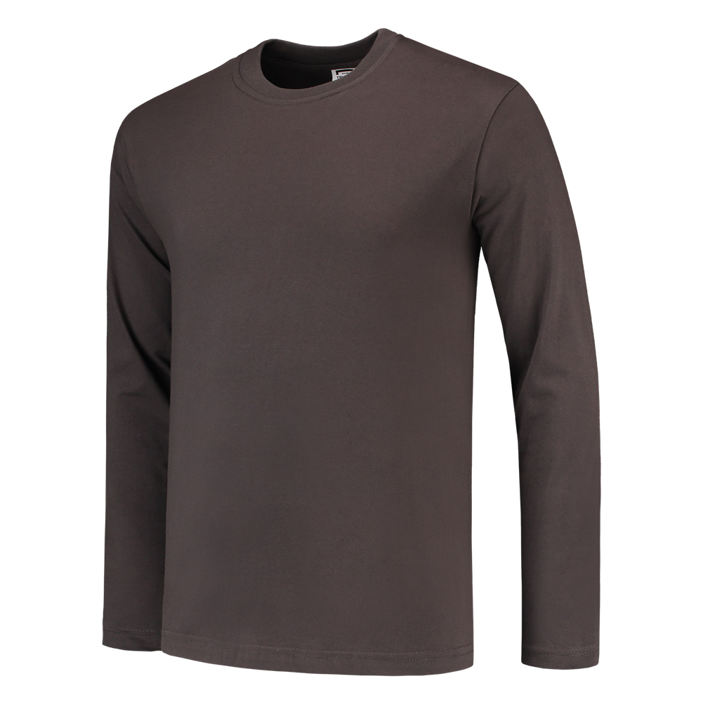 T-shirt lange mouw 101006 Darkgrey