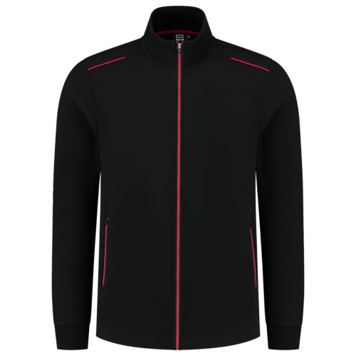 Tricorp sweatvest 302702 black-red