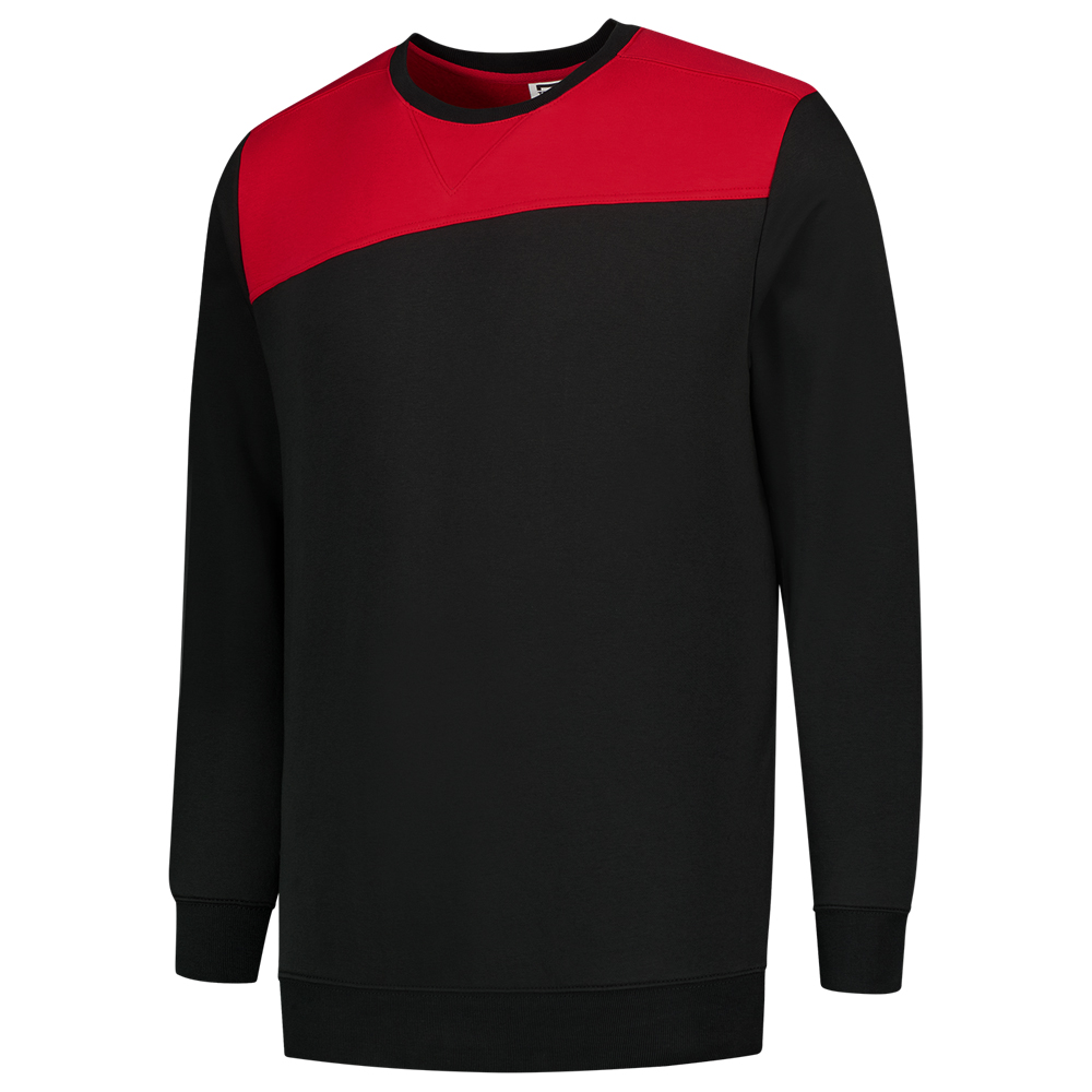 Tricorp sweater bicolor 302013 black-red
