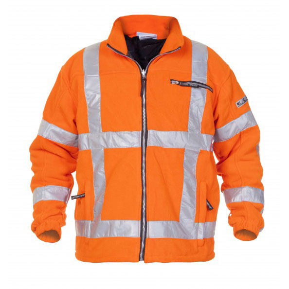 Hydrowear fleecevest Turijn oranje RWS