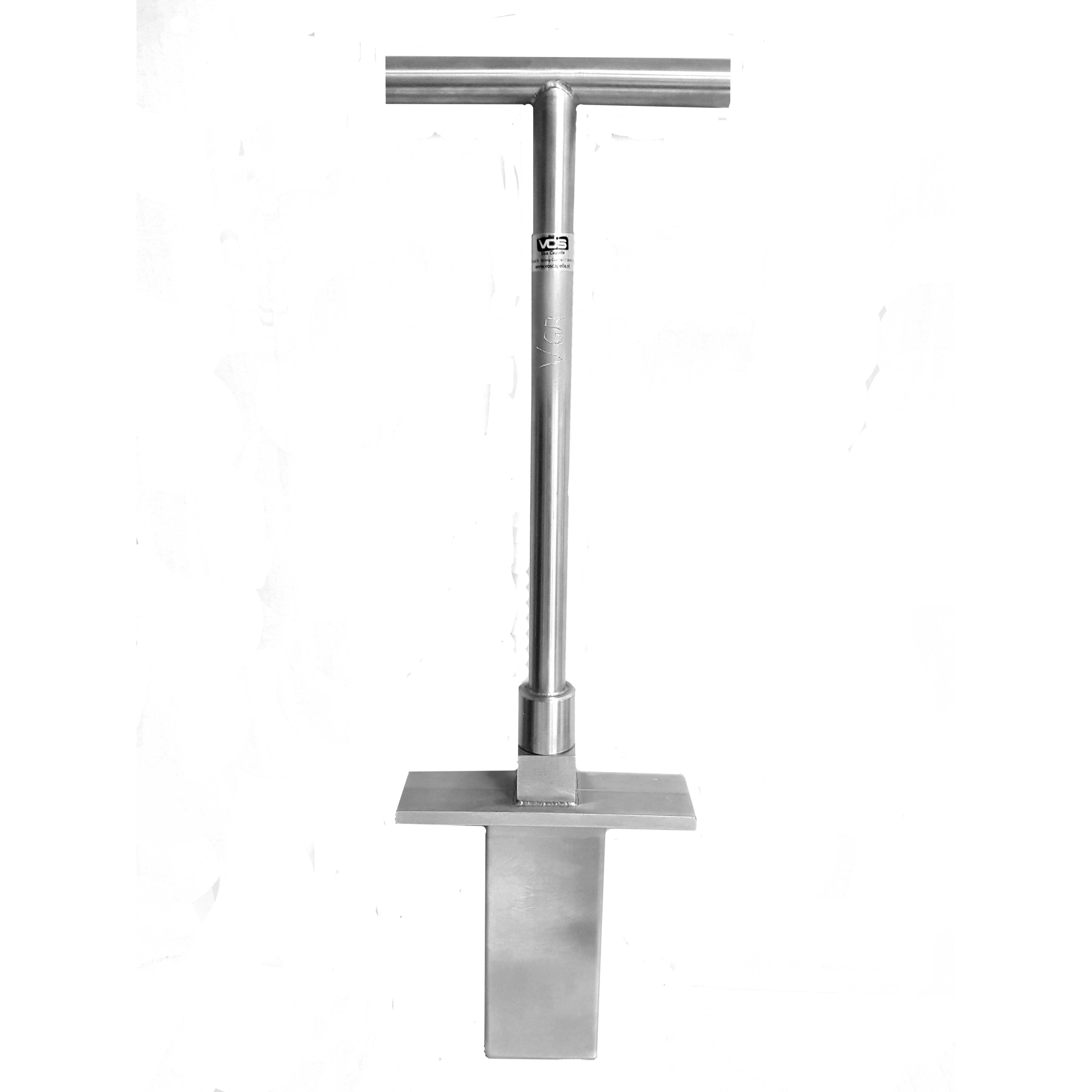 Bodemprofielsteker RVS