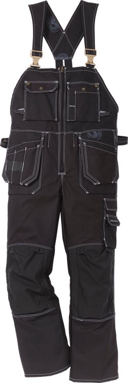 Fristads am. overall 51 zwart (met holsterpockets)