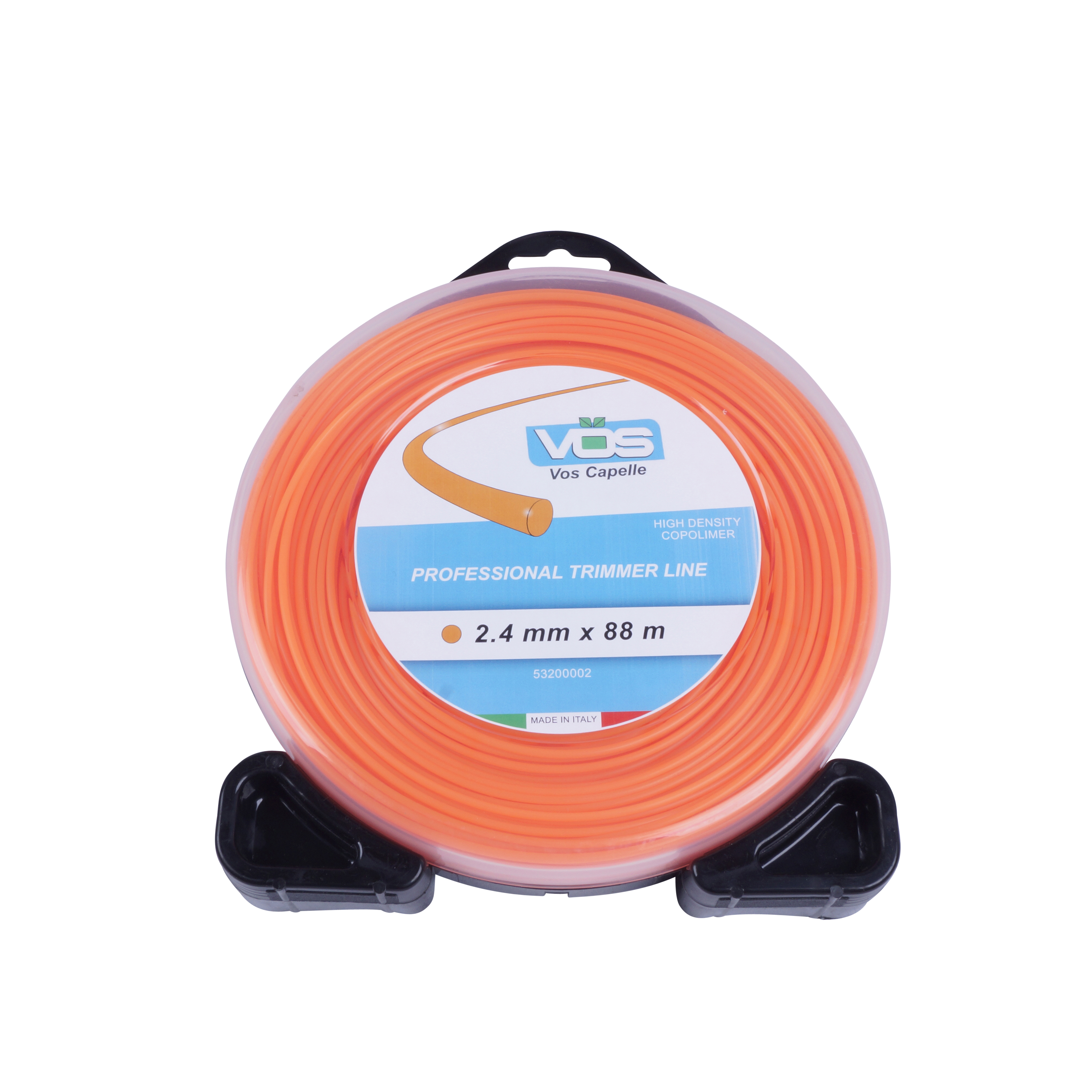 VOSCA Maaidraad 2,4 mm rond oranje
