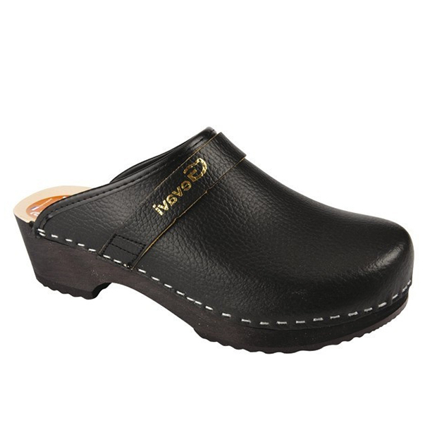 Gevavi Dakota klomp zwart