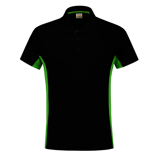 Tricorp poloshirt 202002 black-lime