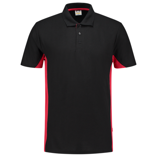 Tricorp poloshirt 202004 black-red