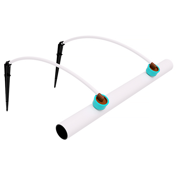 Supertif haakse connector 5/3mm