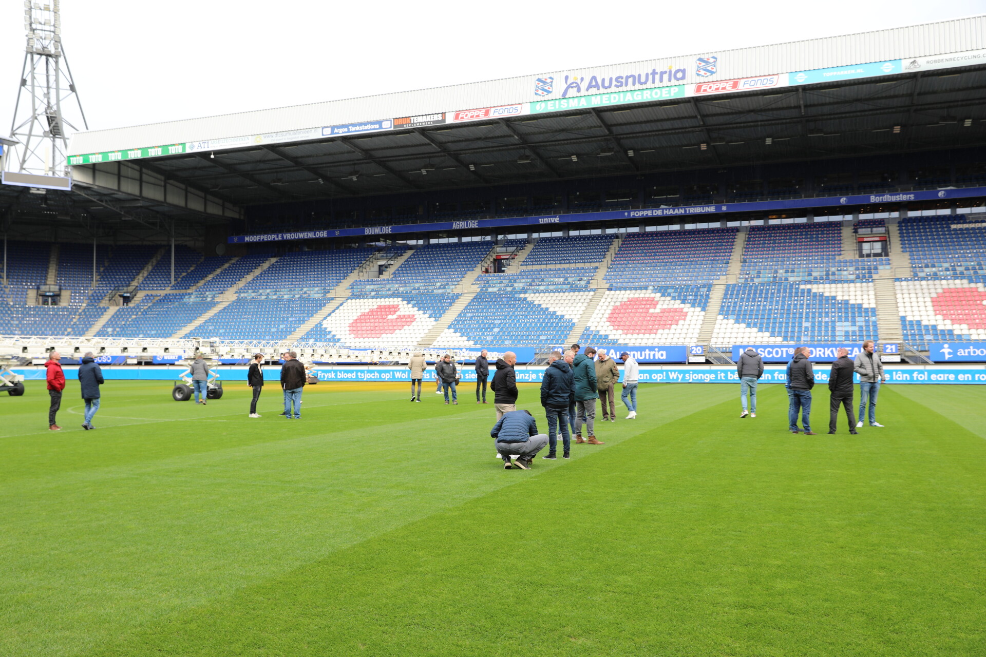 Dertiende BVO-dag in Abe Lenstra stadion