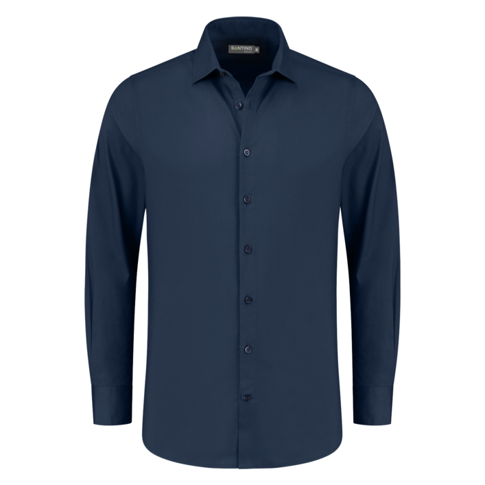 Santino overhemd Falco ink-blue