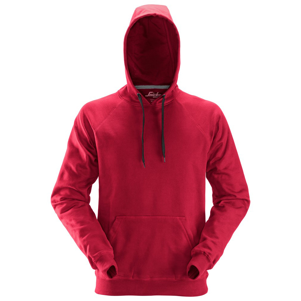 Snickers hoodie 2800 chili red