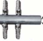 Luchtverdeler luchtpomp