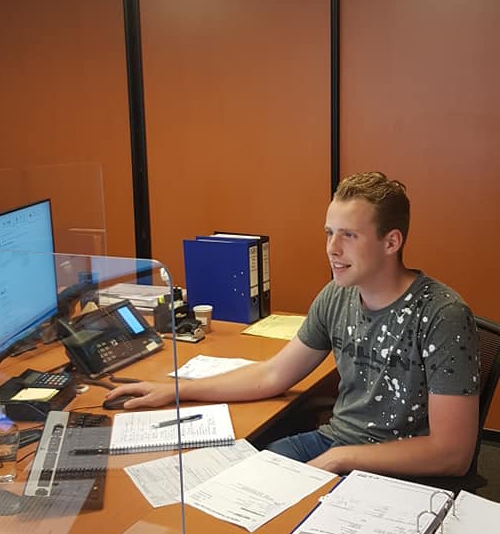 De werkdag van Ruben