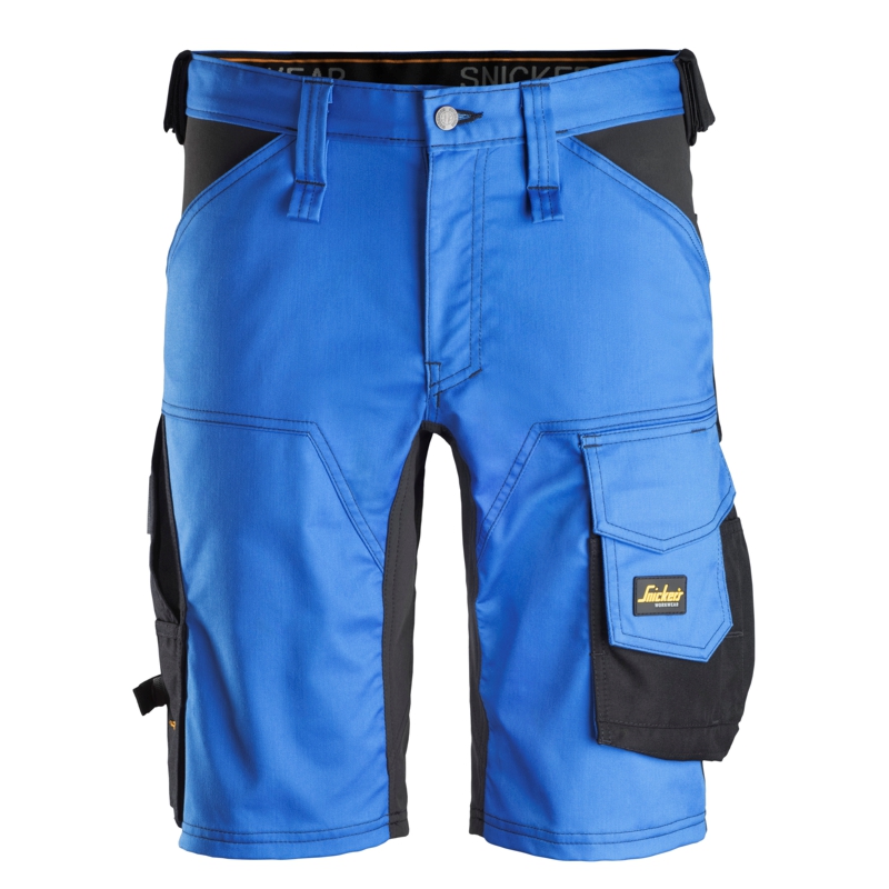 Snickers korte broek 6143 true blue-black