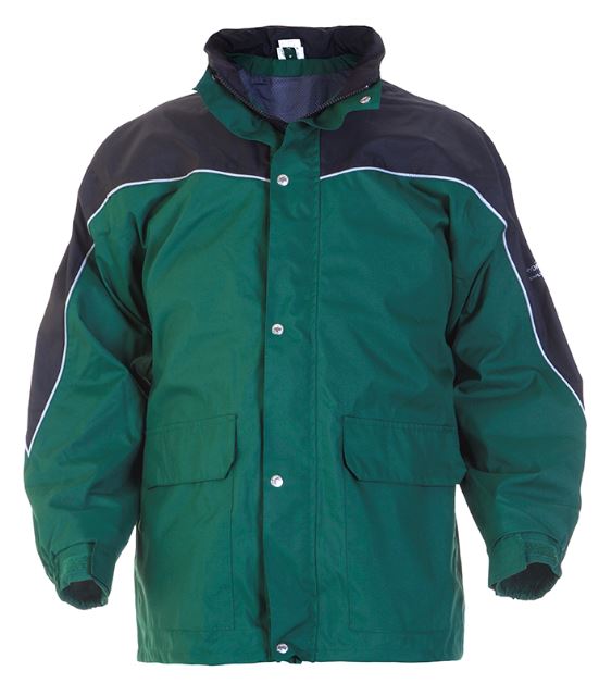 Hydrowear parka Uitwijk green-black