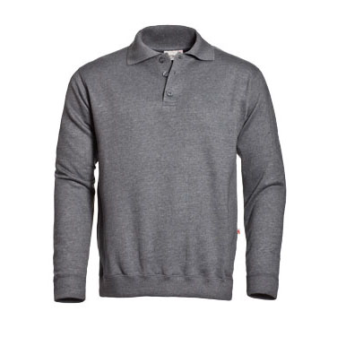 Santino polosweater Robin dark grey