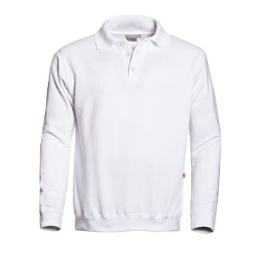 Santino polosweater Robin white