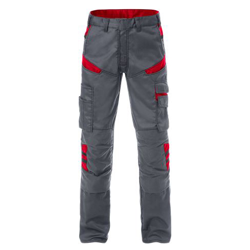 Fristads werkbroek 2555 grijs-rood