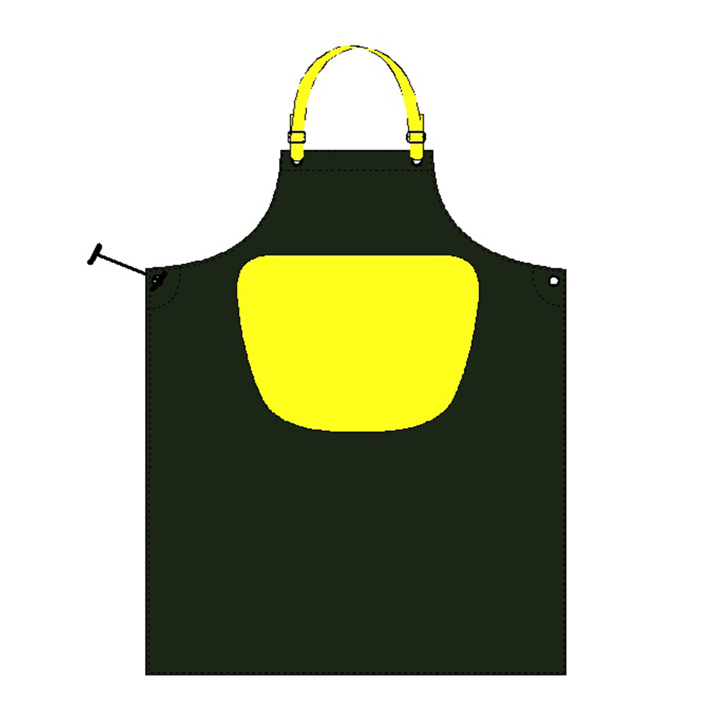 Sioen schort texoflex+buikversteveging groen