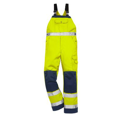 Fristads am.overall 1001 geel-blauw (high visibility)
