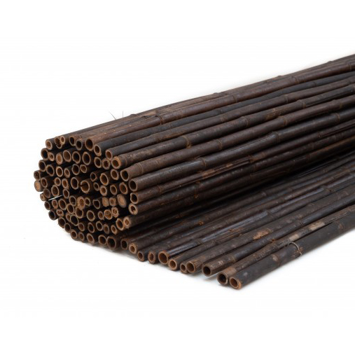 Bamboerolschermen donker 180cm (dikte 3cm)