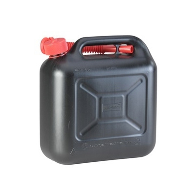 Jerrycan benz. 10 lt. zw. UN 8128
