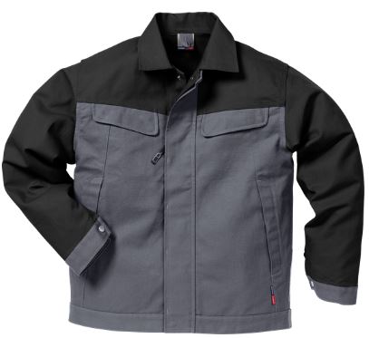 Fristads jas 4857 KC grijs-zwart