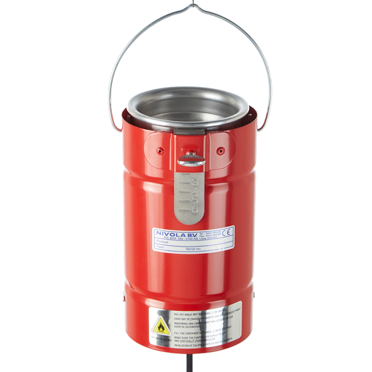 Zwavelverdamper comp. 5mtr