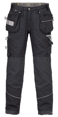 Fristads werkbroek 2122 zwart (met holsterpockets)