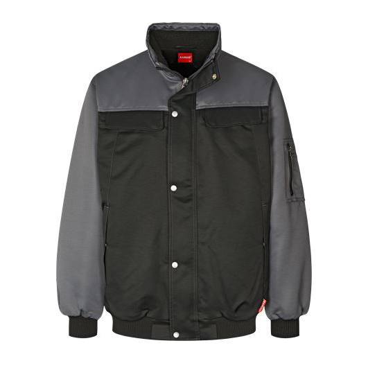 Fristads pilotjack 4813 zwart-grijs