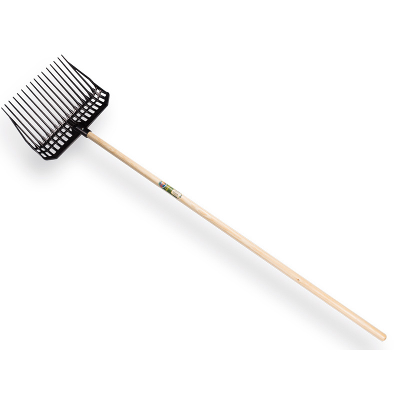 Atlas paardenstalvork kunststof+steel (bladvorken)