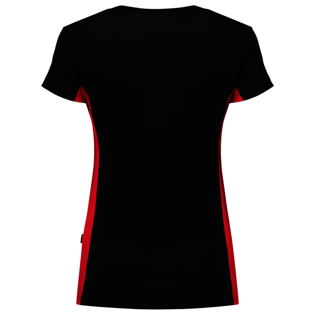 Tricorp t-shirt 102003 black-red (dames)