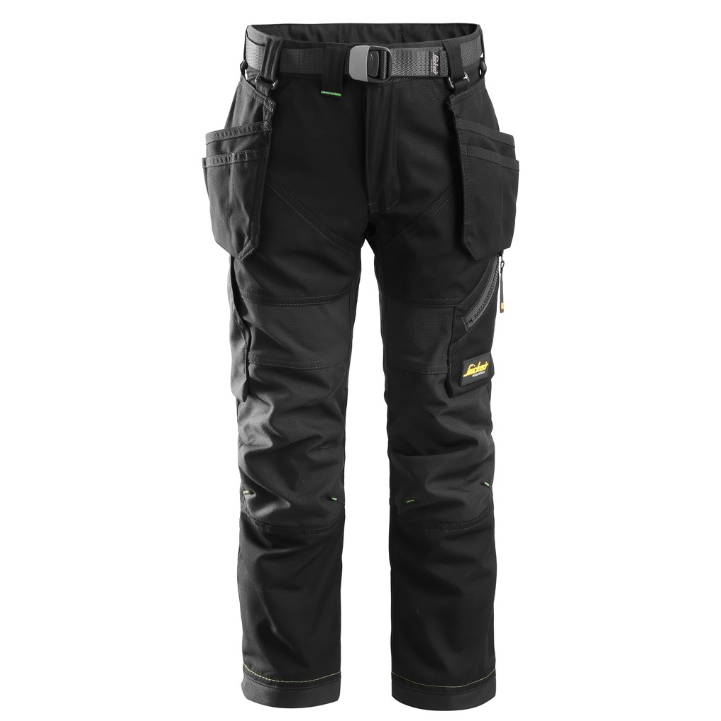 Snickers werkbroek JR 7505 black (junior)