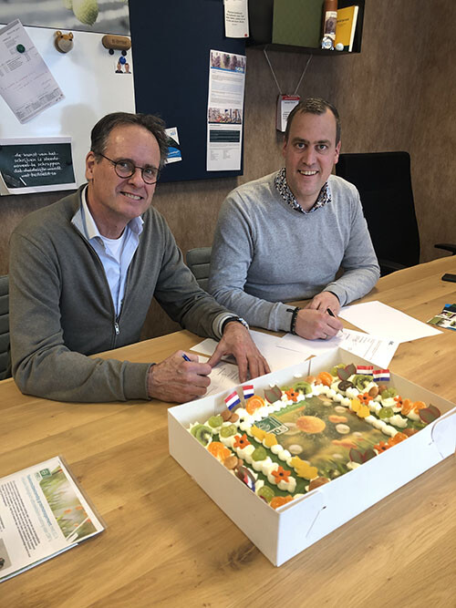 Ondertekening van het contract
