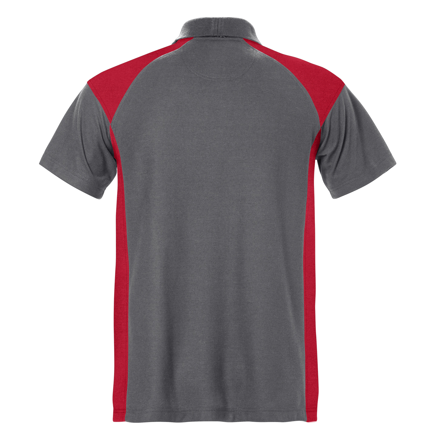 Fristads poloshirt 7047 grijs-rood