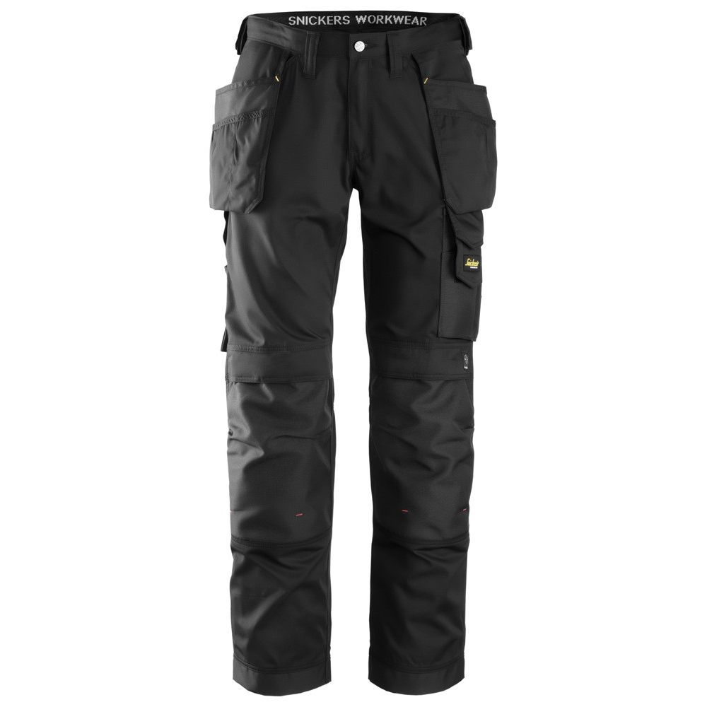 Snickers werkbroek 3211 black (met holsterpockets)