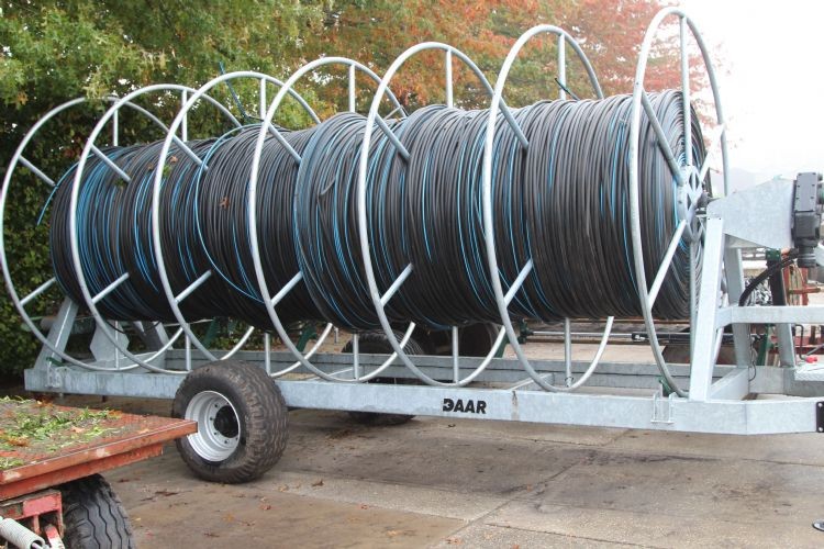 Druppelslangen bevallen Joost Sterke beter dan driptape