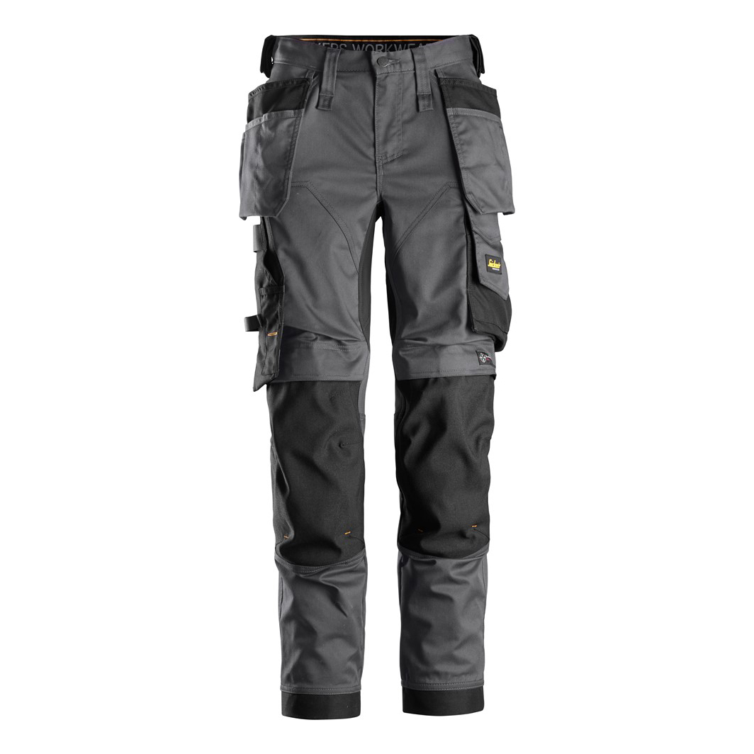 Snickers werkbroek 6247 steelgrey (dames / met holsterpacks)