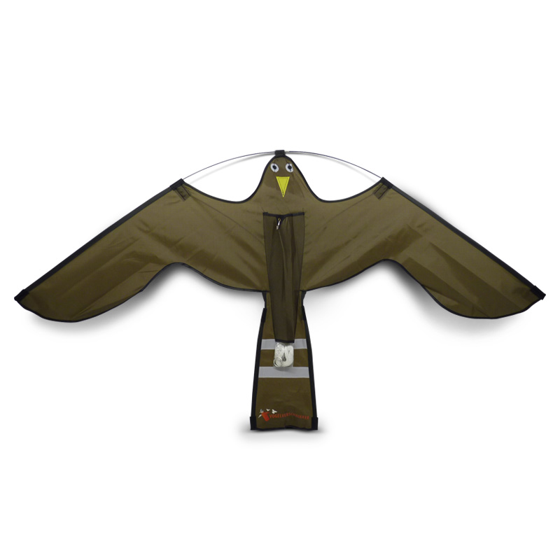 Vogelverschrikker Hawk Kite (7 meter steel)