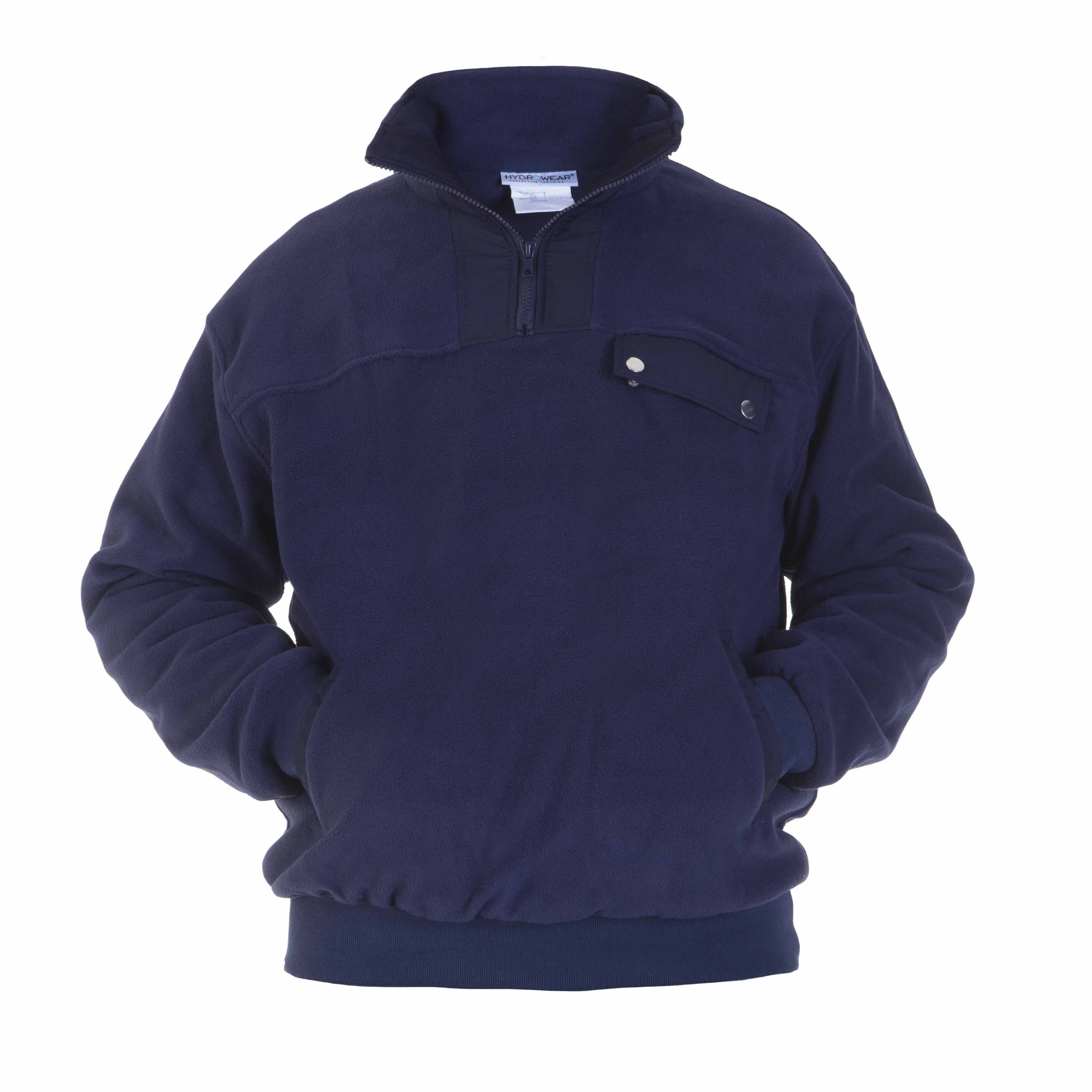 Hydrowear fleecesweater Toronto marineblauw