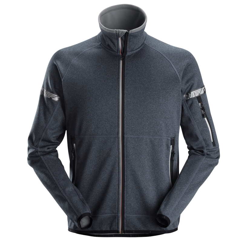 Snickers fleecevest 8004 steelgrey