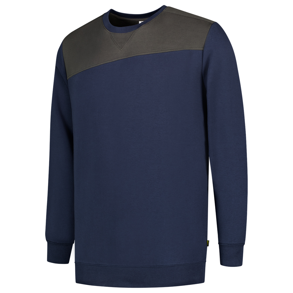 Tricorp sweater bicolor 302013 ink-darkgrey