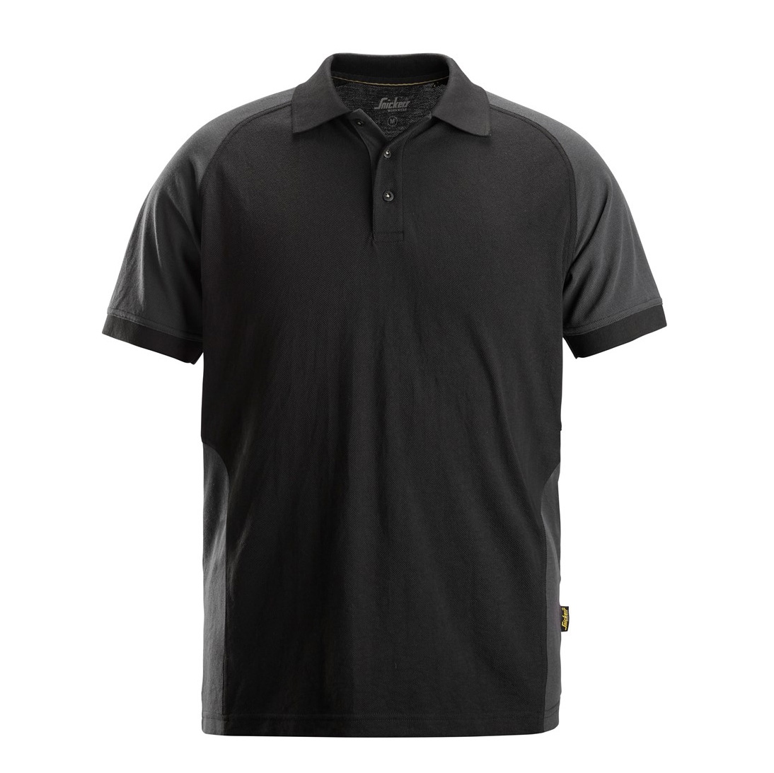 Snickers poloshirt 2750 black/grey