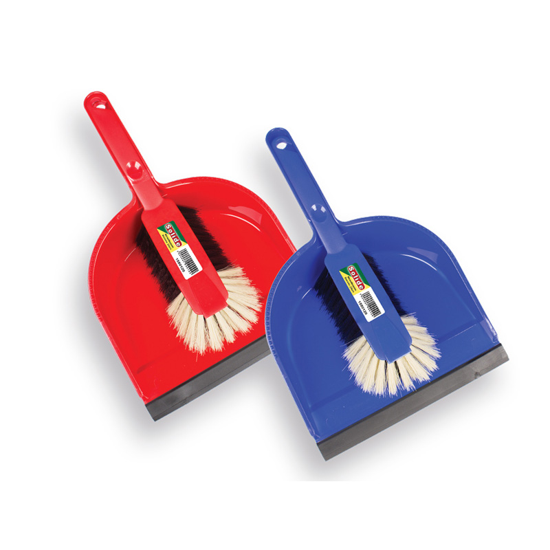 Veger en blik kunststof