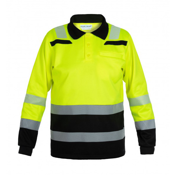Hydrowear sweater Tokio yellow-black (high visibilty)
